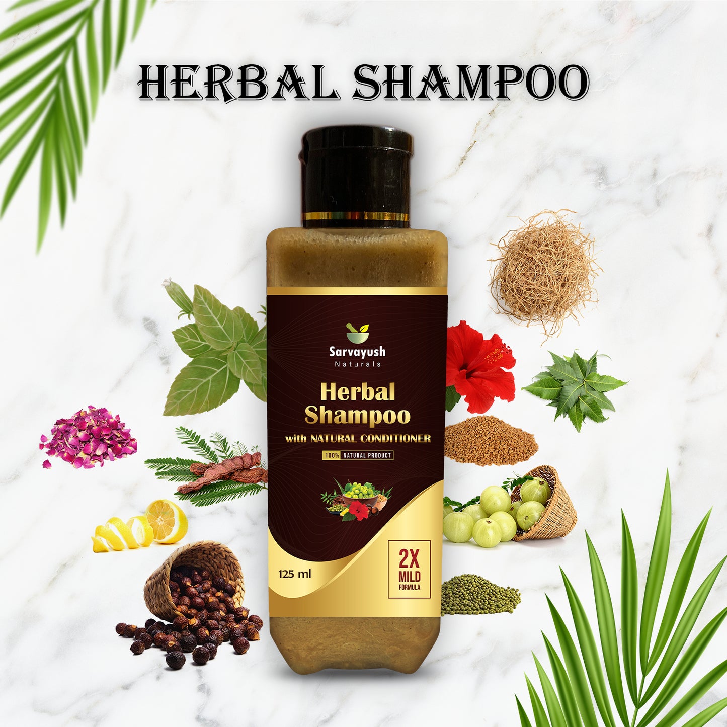 125 ML Herbal Shampoo